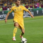 Сборная Украины по футболу сыграла вничью с командой Латвии